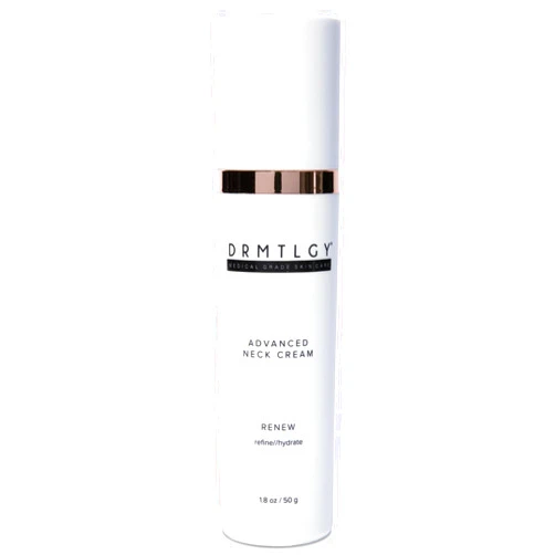 DRMTLGY Advanced Neck Firming Cream - Tightening & Lifting Sagging Skin, Peptides & Vitamin E, 1.8 oz