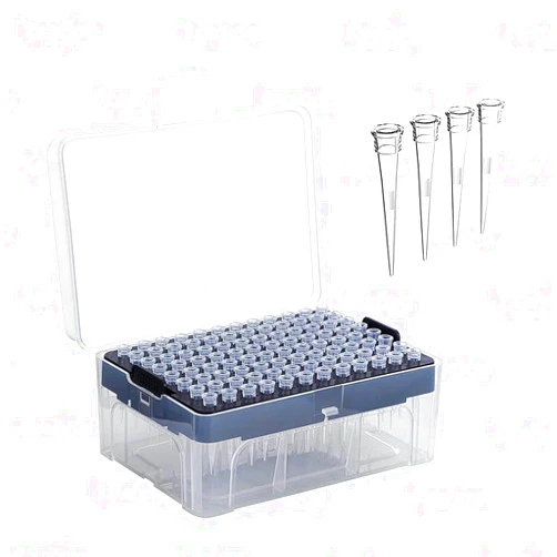 Scienfocus lab 10ul Filter Pipette Tips - Universal Pipette Tips，with Box RNase/DNase Free & Pyrogen Safe, 96 Tips/Rack Pk x 10 Racks (960 Tips)