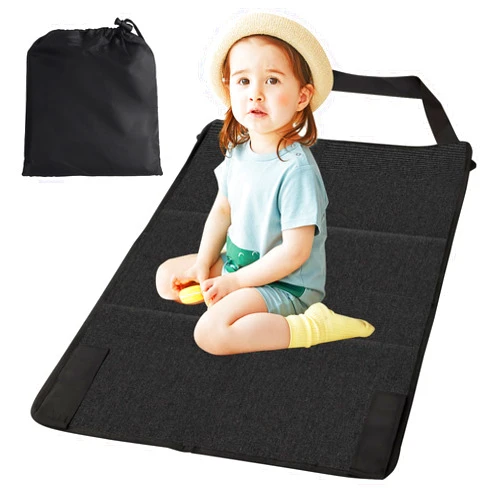 SEILETOO Airplane Footrest for Kids, Toddler Travel Bed for Sirplane, Seat Extender Airplane for Leg Rest and Lie Down, Flying Travel Essentials for Baby