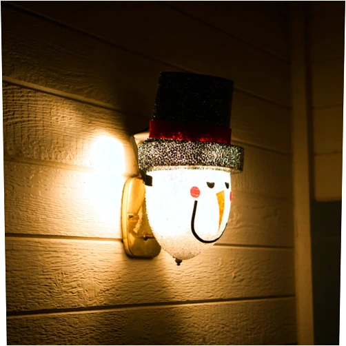 Ienjoyware Snowman Porch Light Cover — Christmas Outdoor Decorations