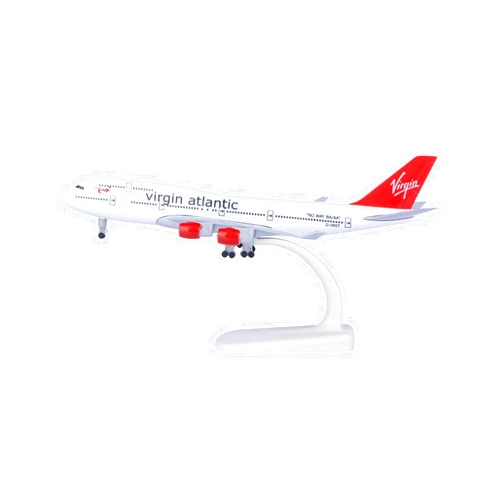 Caskywing 1/300 Scale Planes British Airways B747 Model Plane for Adults Alloy Metal Planes Model Airplane Kit Collection Plane for Gifts, White