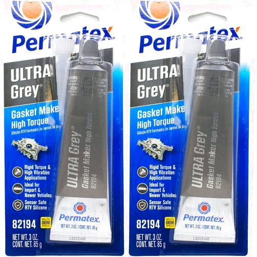 Permatex Ultra Grey Gasket Maker - 2 Pack (82194-2)