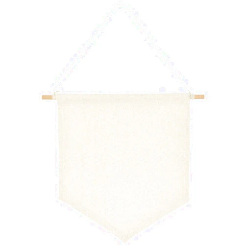Teensery 2 Pcs Pin Wall Display Banners Blank Canvas Enamel Pin Lapel Badge Collection Display Pennant Banner for Home Decorations (10.8 x 9.6 Inch)
