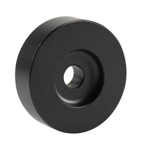 JORLAI 45 RPM Adapter Compatible with 7 Inch Vinyl Record Player Durable Solid Aluminum Dome 45 Adapter for LP Player Turntable Accessories