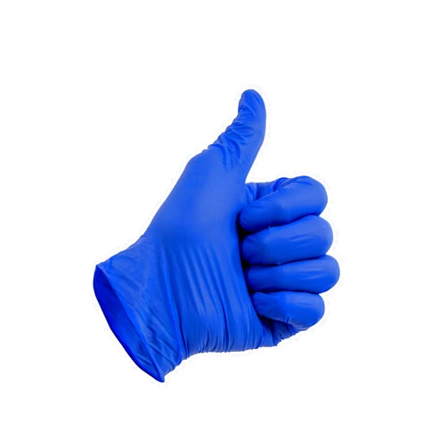 BetterGloves Biodegradable Nitrile Disposable Gloves, Violet Blue Color, Powder and Latex Free Gloves - 100