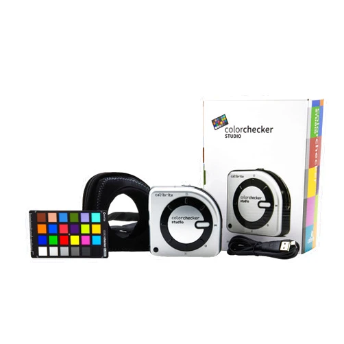 Calibrite ColorChecker Studio Spectrophotometer for Complete Color Management for Display, Projector, Printer and Scanner Profiling Software, w/ColorChecker Classic Mini for Custom Camera Profiling