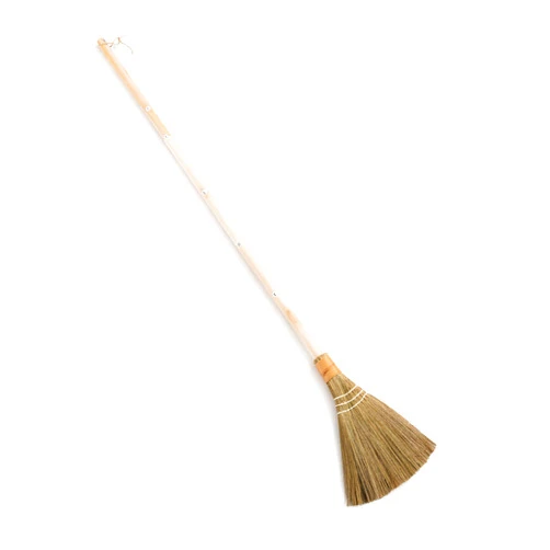 TTS For Home Handmade Whisk Sweeping Broom -Vietnamese Soft Straw Broom for Cleaning - Broom Decorative 9.45