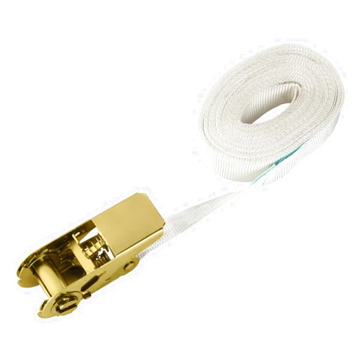 Xavax | Safety Lashing Strap with Ratchet for Laundry Drier | White