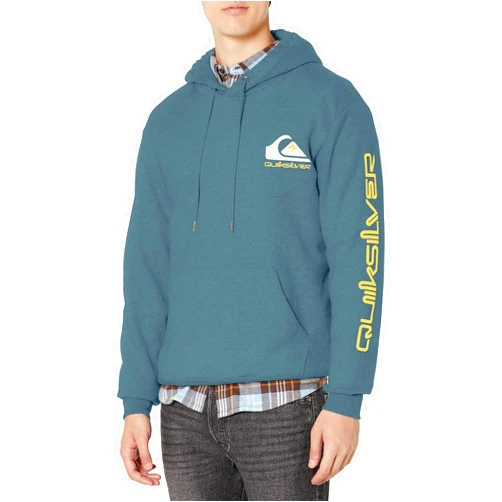 Quiksilver Men's Omni Logo Hoody Hooded Fleece Sweatshirt