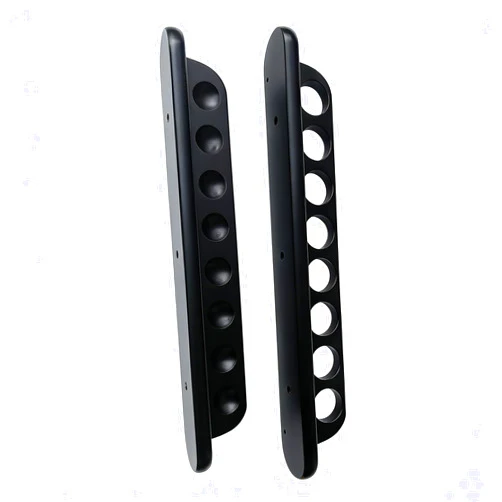 LANTE LIFE 8 Pool Cue Rack, Wood Billiard Cue Rack Wall Mounted, Ideal for Pool Bars & Billiard Players