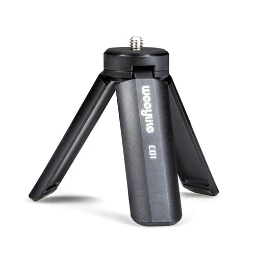 Weeylite 1/4 Mini Tripod, Tabletop Desktop Stand Compact Tripod with 1/4