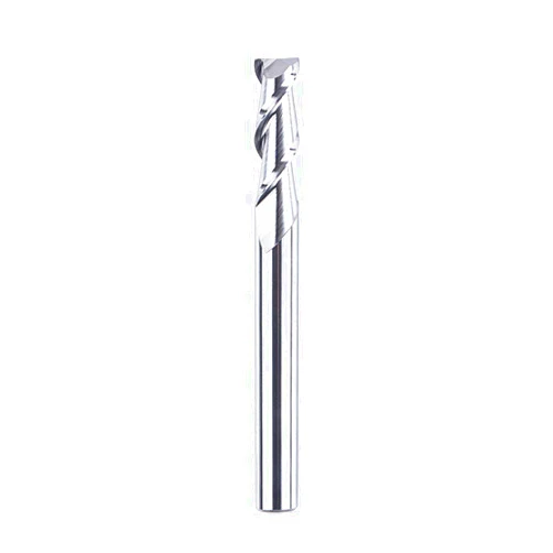 SpeTool 1/4 End Mill for Aluminum 2 Flutes CNC Spiral Router Bit for Aluminum Cut Non-Ferrous Metal Upcut 2.5 inches Long