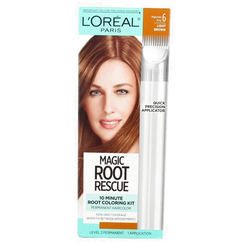 Loreal Root Rescue #6 Light Brown Shade, Size 1ct