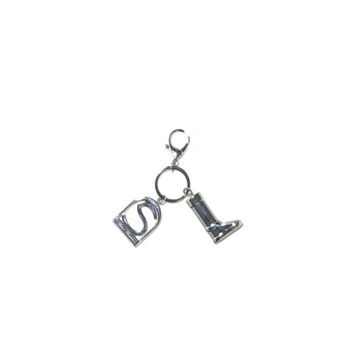 Stefano Laviano Signature SL Keychain Silver