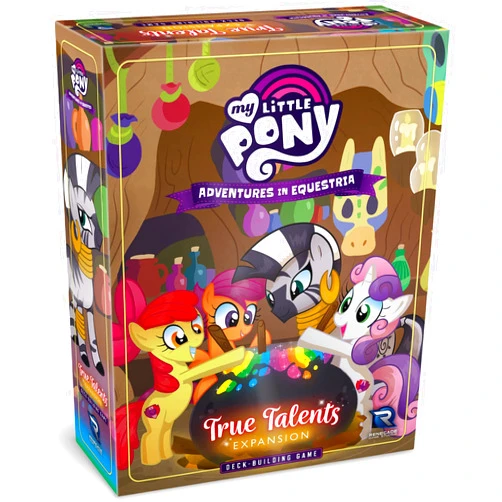 Renegade Game Studios My Little Pony: Adventures in Equestria Deck-Building Game True Talents Expansion - New Characters / Cards/ Challenges & More, Renegade Game Studios, Ages 14+, 1-4 Players, 45-90 Min