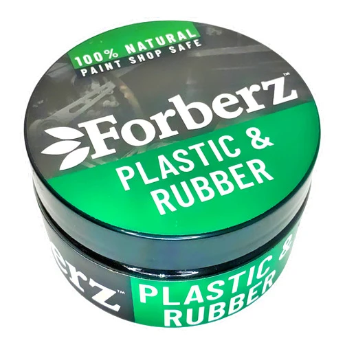 Forberz Plastic & Rubber - Car, Bike, Marine & Air Use. Remove Compound/Polish/Wax Stains & Restore Faded Trim Parts. Interior & Exterior. No Silicone, No Solvents, Paint Shop Safe, Nontoxic. - 7.5oz