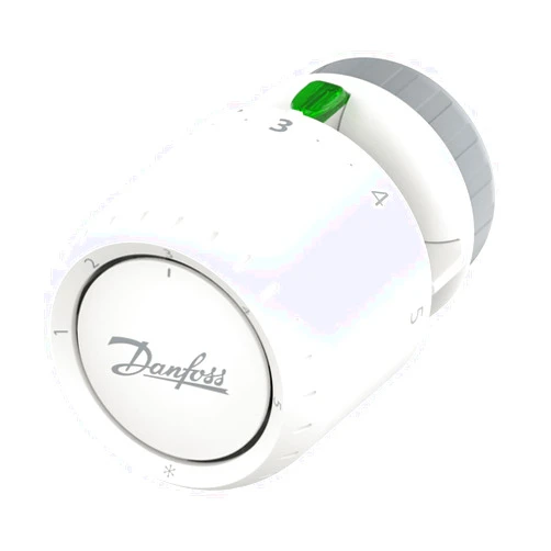 Danfoss Aveo™ 015G4290 Radiator Valve Mounted Thermostatic Operator with Built-In Dial & Sensor for Danfoss RA valves | Gas-filled for Precise Temperature Control