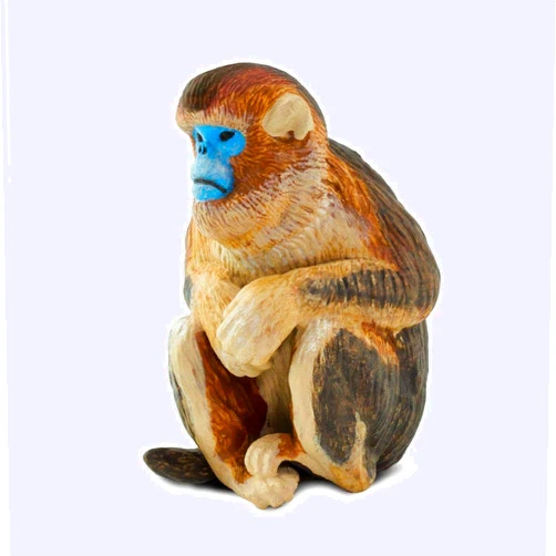 Safari Ltd. Snub Nosed Monkey Figurine - Detailed 2.5