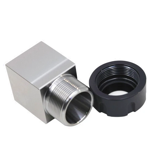 Xetilmo ER25 Collet Block, Square ER-25 Collet Holder Hard Steel 0.0001