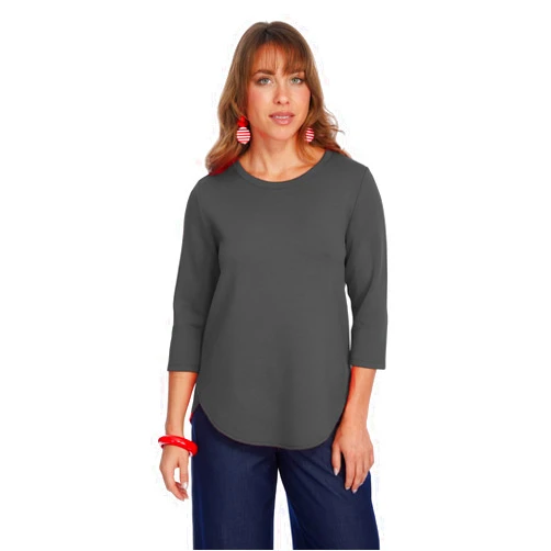 Zofi Soft Premium 3/4 Sleeve Knit Top