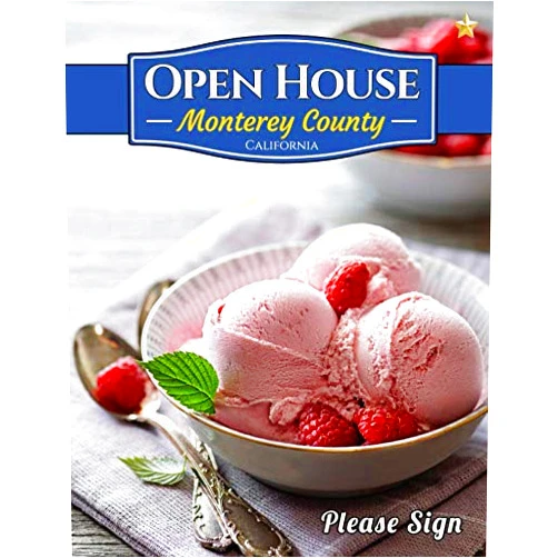 By Lisa Marie Smith (Author) Monterey County Open House: A Guest Book for Monterey County, California for Real Estate Professionals and People who want to sell their homes.