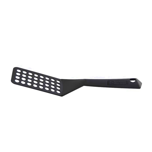 Berndes Spatulas for Non Stick Cookware - Turner Spatula Ergonomically Designed Black Slotted Spatula Turner Nonstick Kitchen Tool