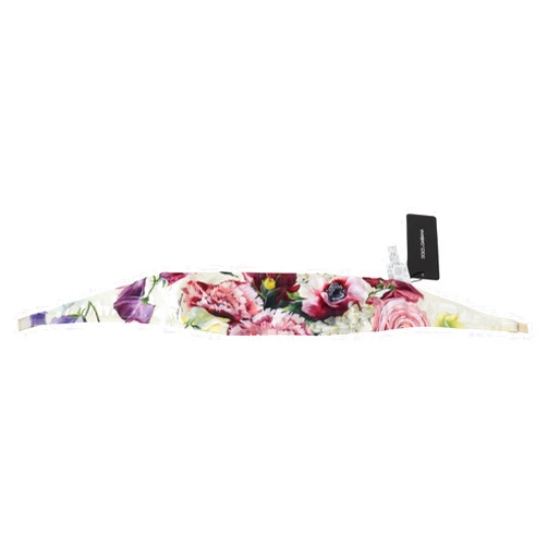 Dolce & Gabbana - BEST SELLERS - Multicolor Floral Print Women Beachwear Bikini Tops - IT2 | S