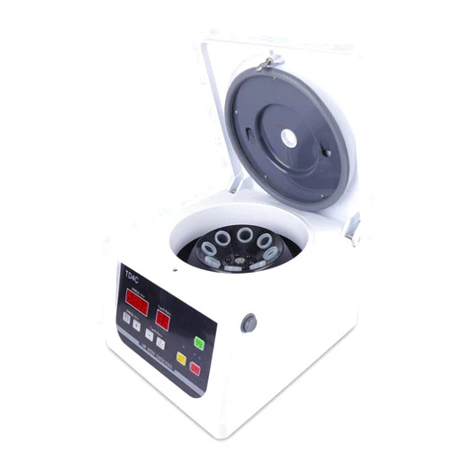 DYRABREST 8x15Ml Laboratory Bench Top Centrifuge,TD4C 4000R/min Ddesktop Low Speed Desktop Electric Centrifuge Machine Practice with Microcomputer Control & Automatic Protection