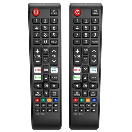 LOUTOC 【Pack of 2】 New Universal Remote for All Samsung TV Remote, Replacement Compatible for All Samsung Smart TV, LED, LCD, HDTV, 3D, Series TV