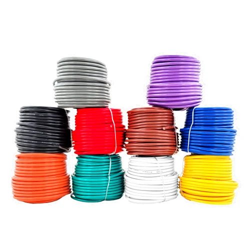 GS Power 14 Gauge Stranded Copper Clad Aluminum Primary Wire Assortment for Car Audio Amplifier Remote Automotive AV Dash Harness Hookup Wiring | 10 Color Combo in 50 feet Roll