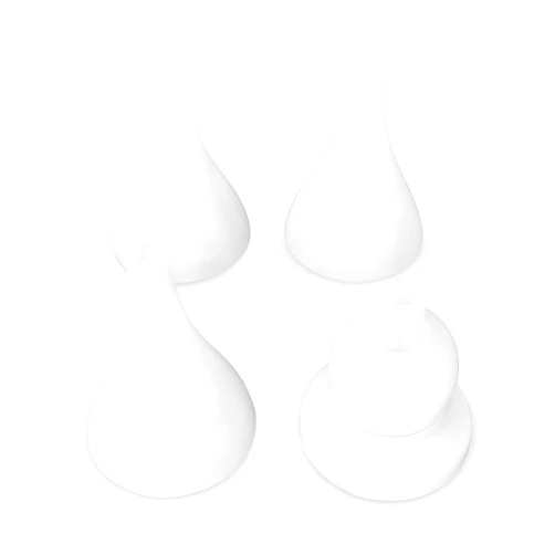 GROWNSY Baby Nasal Aspirator Replacement Tips, 4Pcs Food-Grade Silicone Tips for Newborns, Toddlers, Compatible with GROWNSY / Watolt / LittleTora / HEYVALUE / Cocobela / HailiCare/ KIDIRA / TEQIN/ X-Bosak