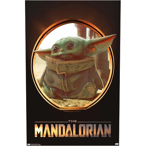 Trends International Star Wars: The Mandalorian - The Child Wall Poster, 22.375