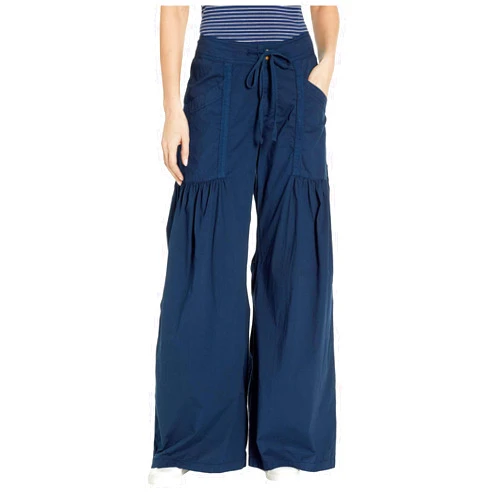 XCVI Women's Willow Wide Leg Stretch Poplin Pants