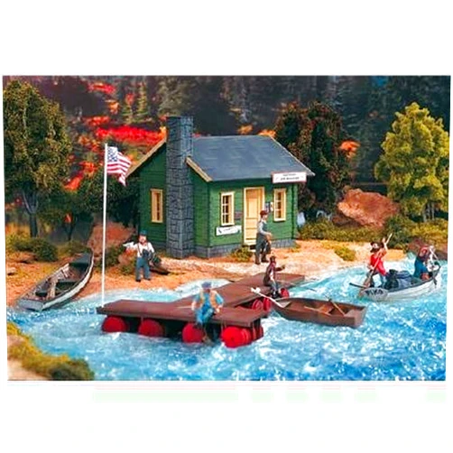Piko G Scale Model Train Buildings - Bait & Tackle Shop - 62103