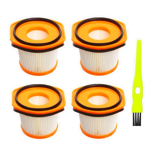 Potiarey 4 Pack Filter Replacement Parts Are Compatible with Shark Vacuum Filter Replacement WS620, WS630, WS632, WS633, Shark Cordless Handheld Vacuum Filter Replacement Part Number XFFWV360