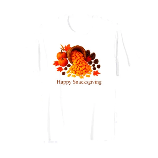 EELyo CLOTHING Carassius auratus Goldfish Cracker Snacksgiving T-Shirt