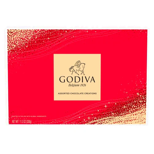 Godiva Chocolatier Godiva Belgium Premium Chocolate Variety Assorted Chocolates, 11.3 OZ