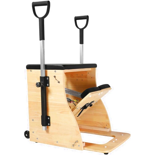 Arkantos Pilates Chair, Split-Pedal Stability Combo Chair with Handles, Yoga Fitness Trainer, Pilates Reformer Machine, Pilates Equipment Perfect for Home Use & Gym Workout