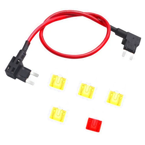 RoadandLord TIPM Bypass Cable, Tipm Fuse Bypass, Fuse Jumper Connector, Repair Fuel Pump Relay Fuse Holder TIPM Compatible with 2007-2016 Dodge Ram 1500 2500 3500 Chrysler/VW/Grand Wrangler Liberty, 14AWG Wire