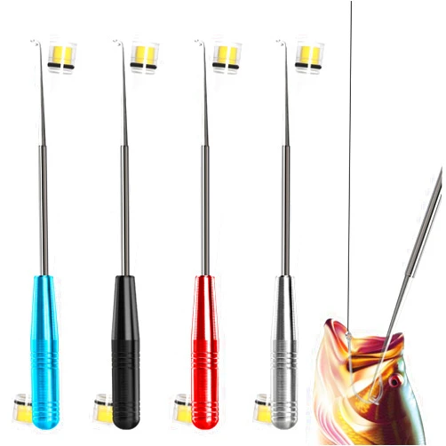 Lianup Fish Hook Remover Tool,Fishing Hook Quick Removal Device,Fishing Gear Security Extractor Equipment Kits for Adult,Hook Extractor Accessories Tools with Storage Tube