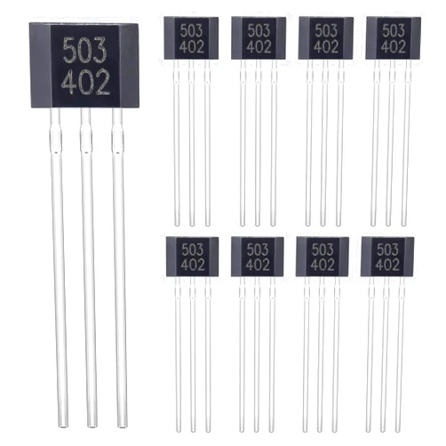 ALLECIN 20Pcs AH3503 Linear Hall Element 3503 3Pins Effect Sensor Circuit Magnetic Detector