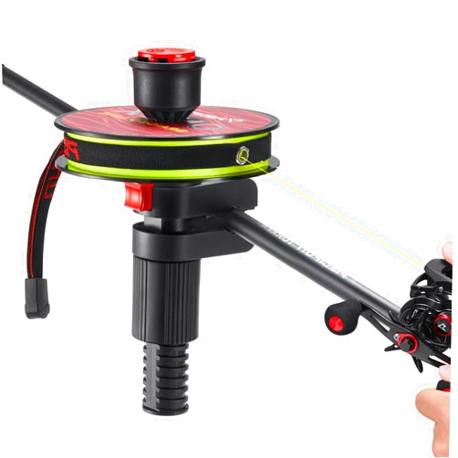 Piscifun Speed E Fishing Line Spooler, Fishing Reel Spooler Fits Rods, Line Winder for Spinning, Baitcaster and Spincast Reel