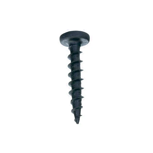 Rok 100 Pack Rok Hardware #10 x 1 Coarse Deep Thread Pan Head Screws Black Phosphate Wood MDF ROKS10X1PPCBP