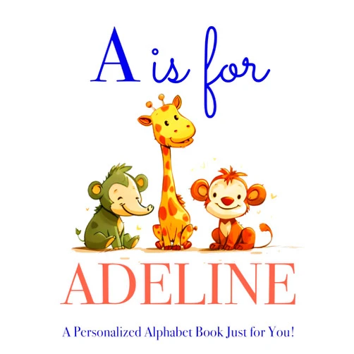 LBB Press A is for Adeline: A Personalized Alphabet Book Just for You!