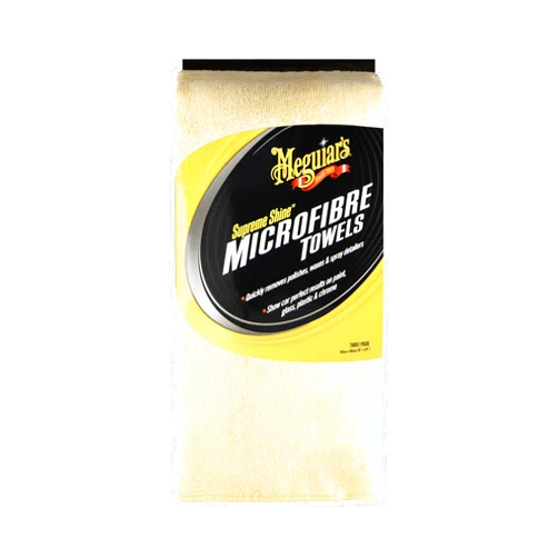 Meguiar's X2020 Supreme Shine Microfiber Towels - 3 Pack