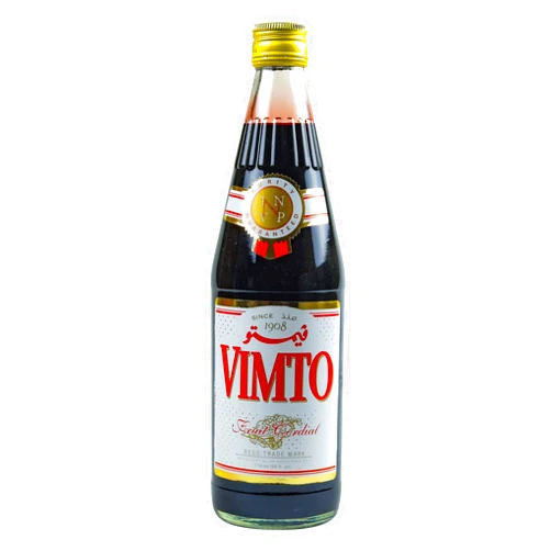 Vimto Fruit Syrup Concentrate-Flavorful Fruit Cordial For Drinks & Tea, 25fl.oz