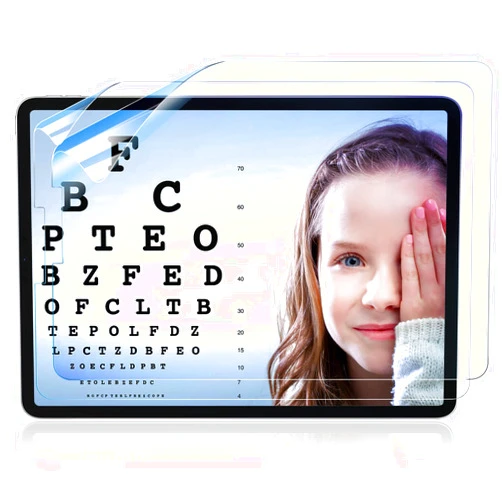 IPROKKO 2 Pack Anti Blue Light Screen Protector Compatible with iPad Air 5th Generation / 4th Generation (2022 & 2020), iPad Pro 11 Inch Screen Protector (2021/2020/2018), Anti Glare and Bubble Free