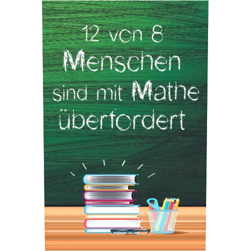 Lili Home Notizbuch - lustiger Spruch über Mathe für Lehrer, Studenten & Schüler - Abschlussprüfung Mathematik Nachprüfung: Notizheft 6:9