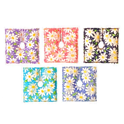 Cutie Button Pads Tracheostomy Dressing 5 Pack Pads G/J Tube 3 1/2 by 3 1/2