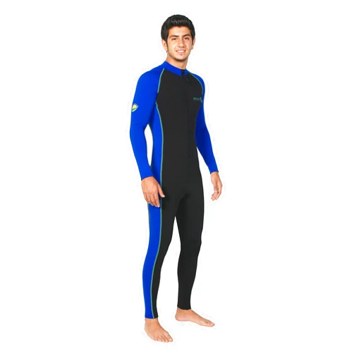EcoStinger Men's Full Body UV Protection Swimsuit Stinger Suit Dive Skin Surf Suit UPF50+ Black Royal